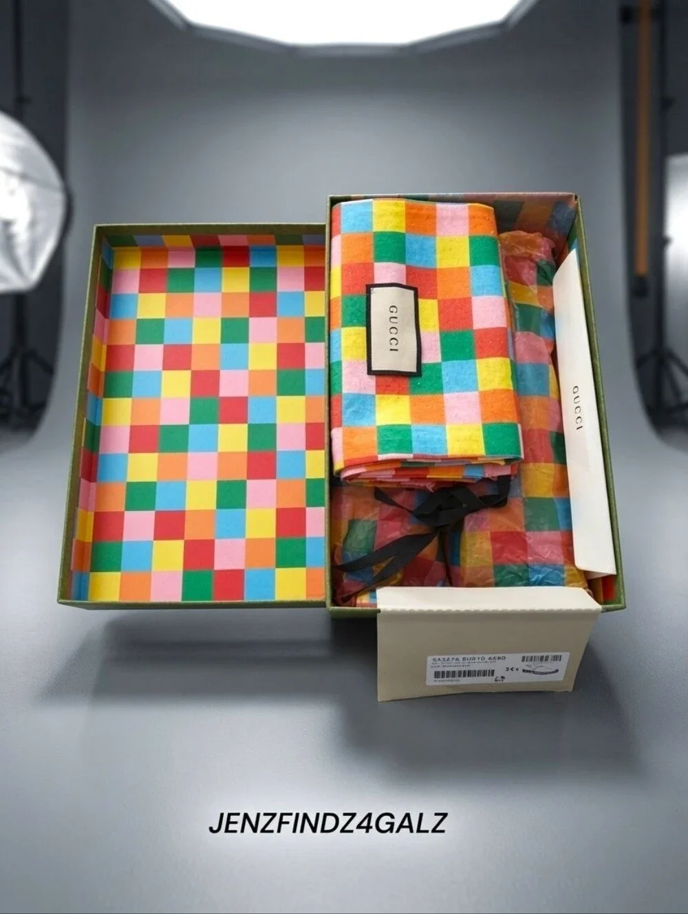 Gucci Rainbow Multicolor GG Espadrilles Size 6.5 Brand New w/ Box & Dustbags